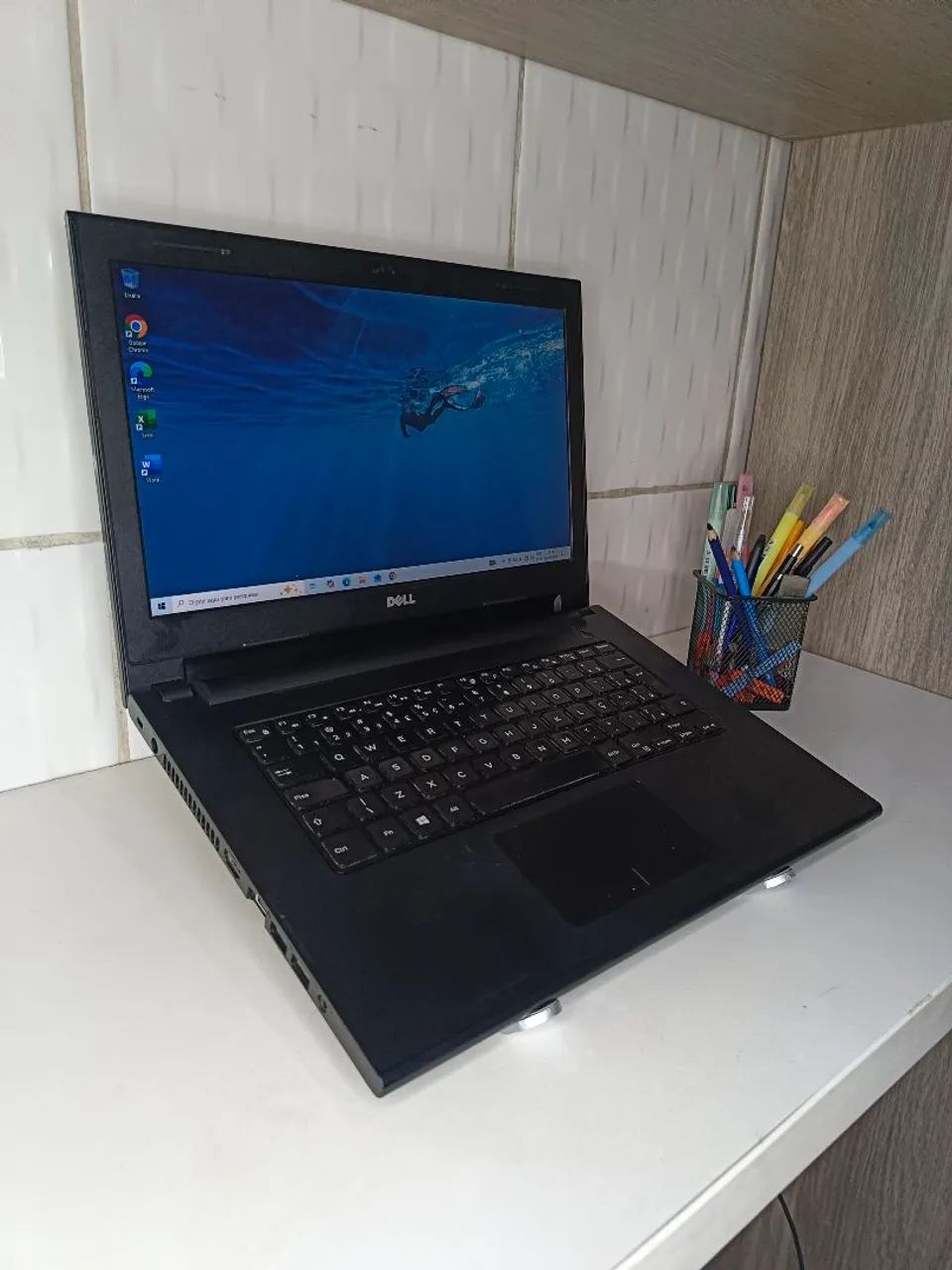 Notebook Dell I5 8GB SSD Bateria Boa e Placa de Vídeo  - Foto 3