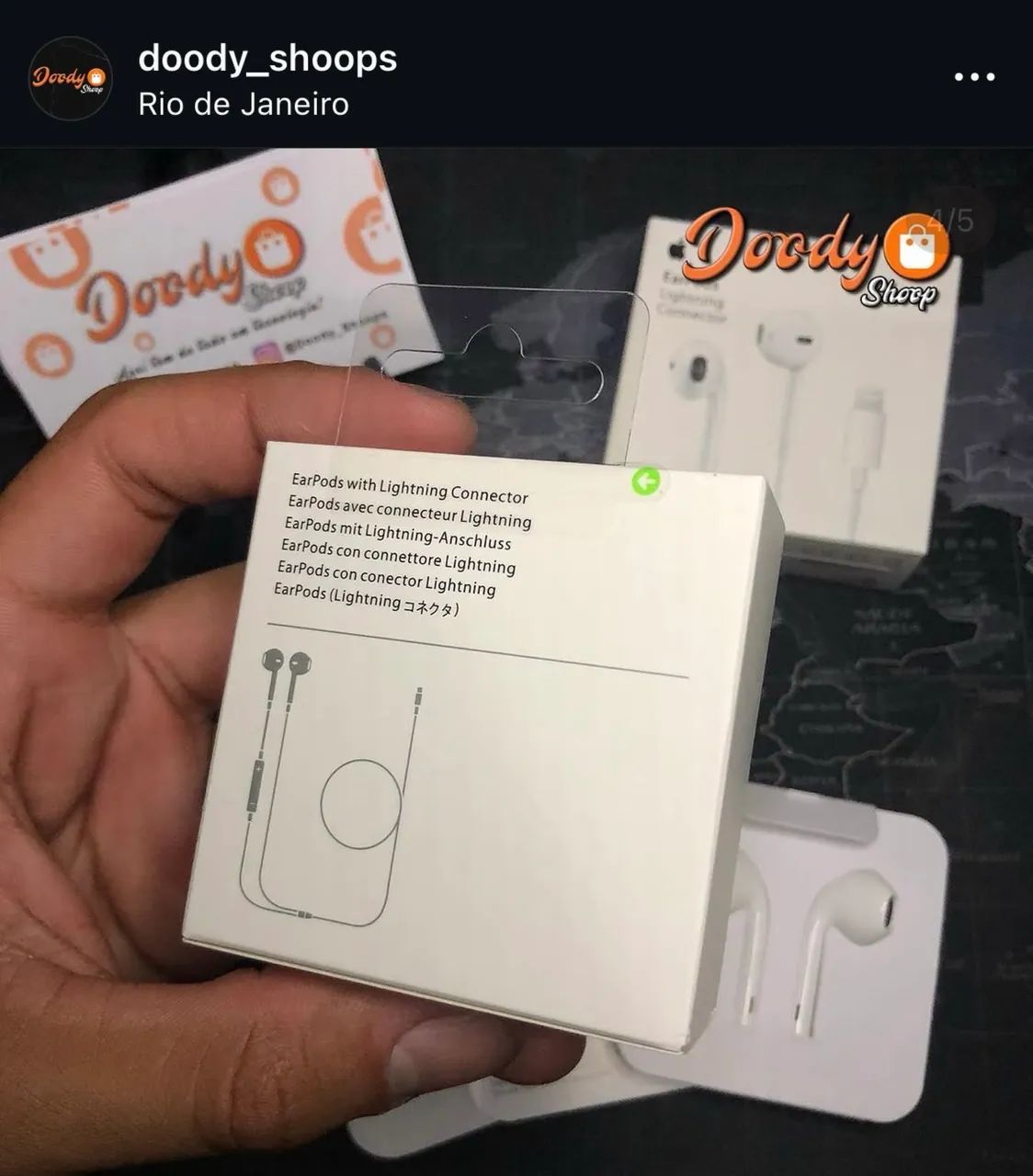 Fone de ouvido earpods  - Foto 3