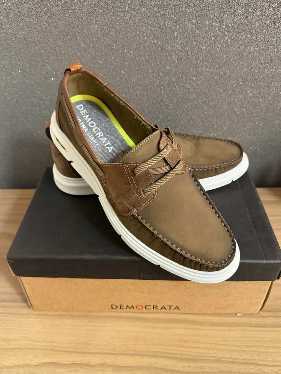 Mocassim Democrata Ultra Light N° 41 - Foto 3