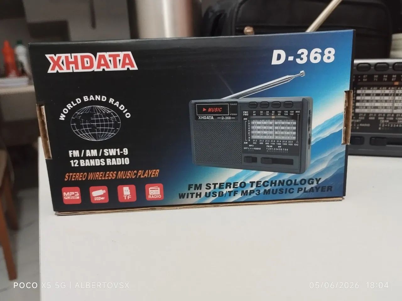 Rádio xhdata D368 - Foto 3