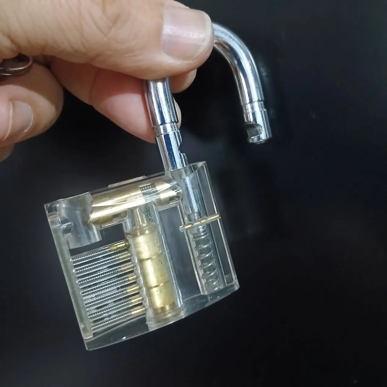 Cadeado Transparente para Aprendizado - Foto 5