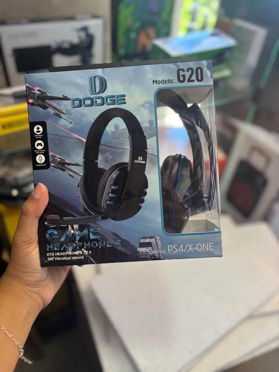 Headset para Jogos P3 DODGE - Foto 2