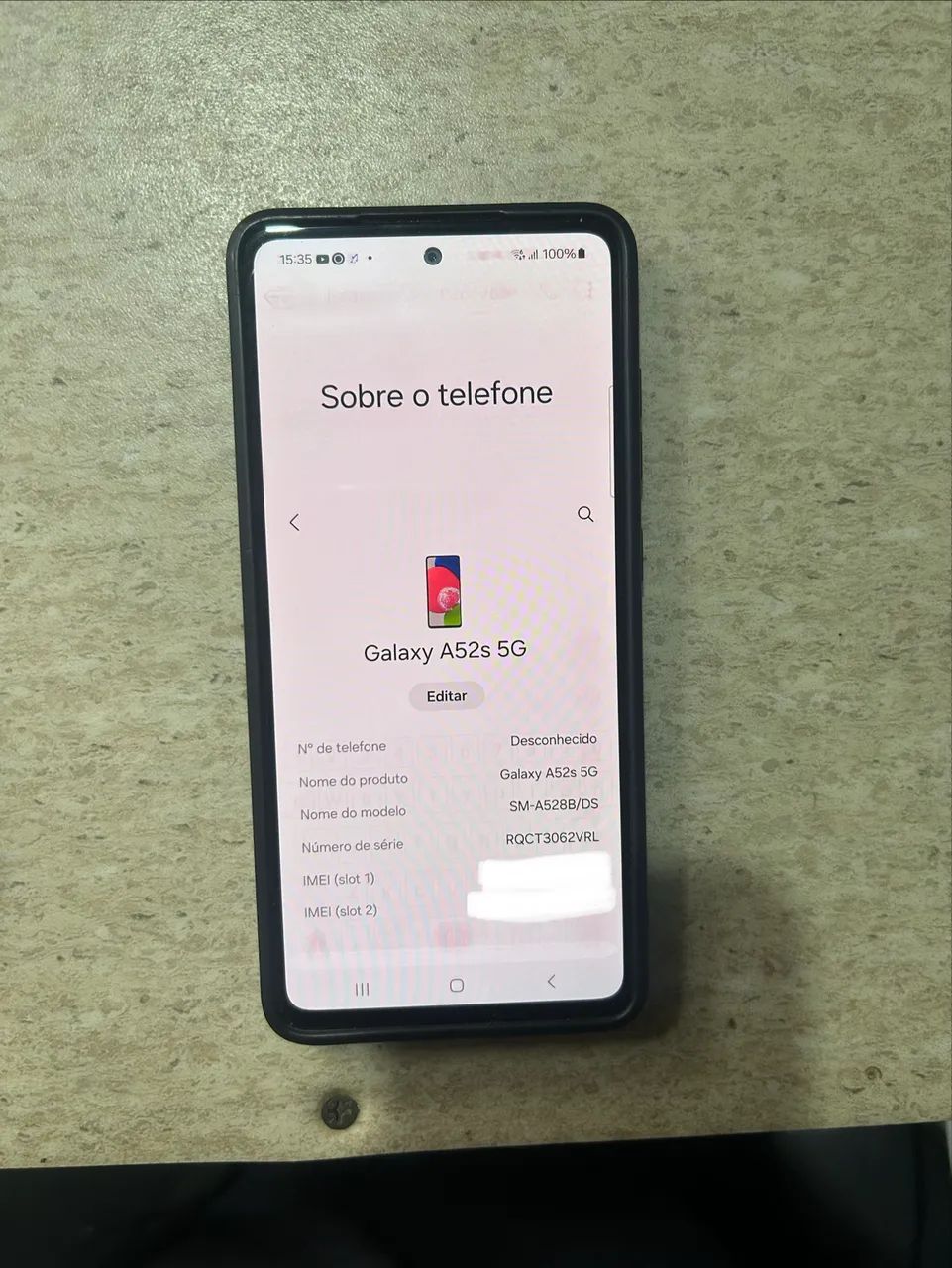 Smartphone Samsung A52G - Branco  - Foto 4