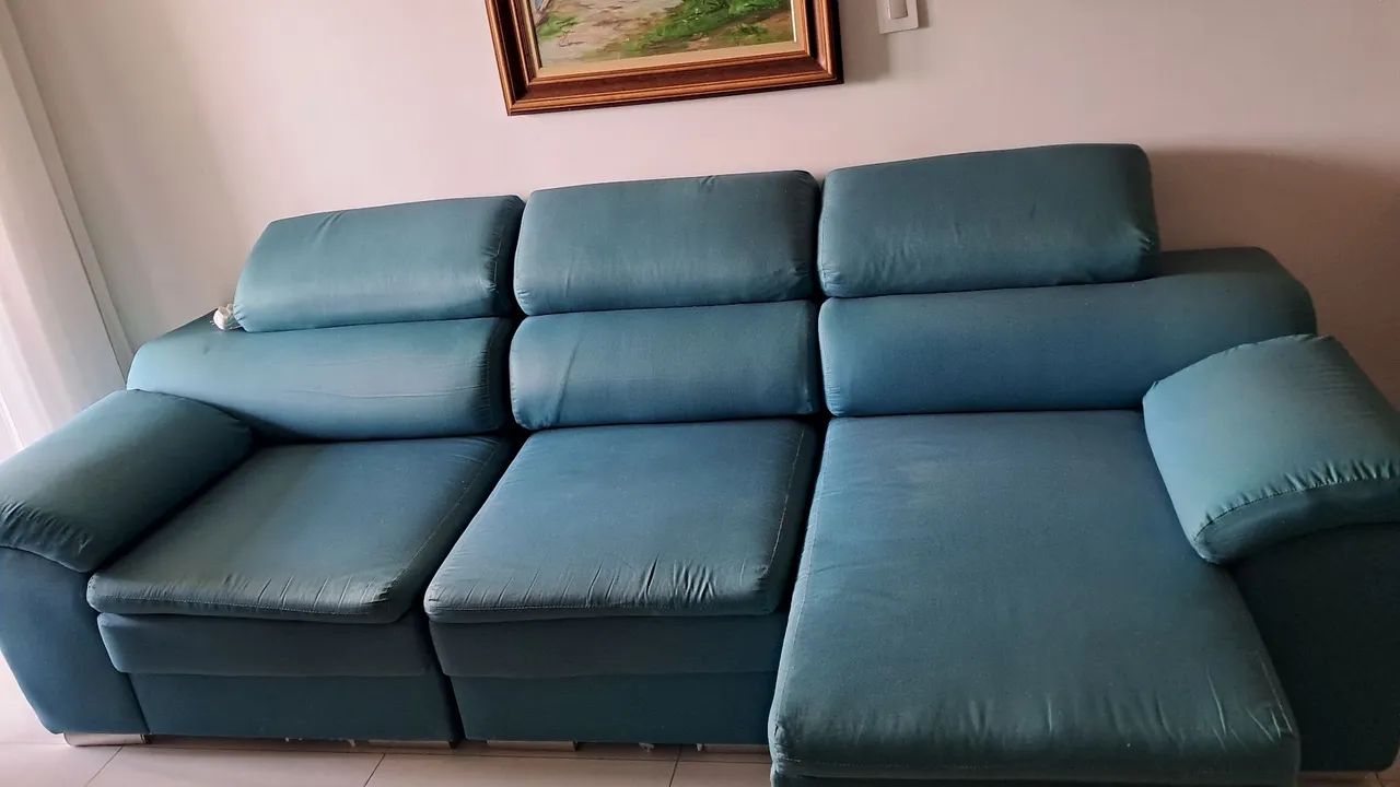 Sofá 3 lugares retrátil  - Foto 4