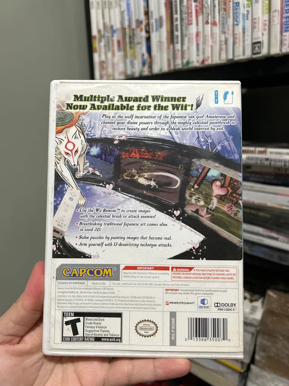 Okami Nintendo Wii - Foto 2