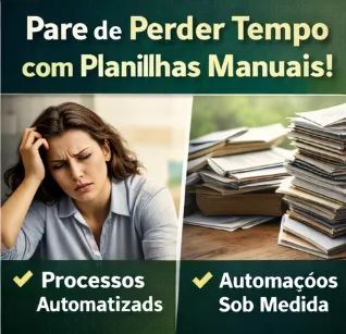 Planilhas em Excel Personalizadas com Automação429414710028554242