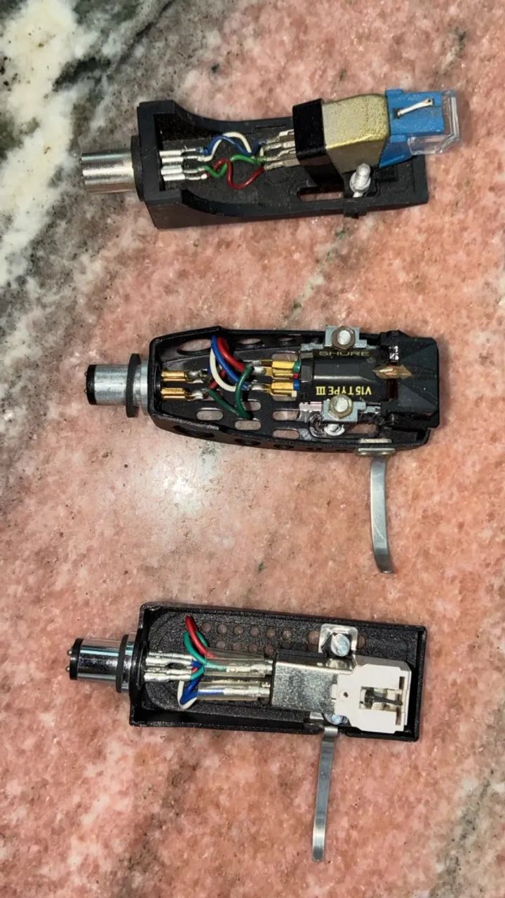 Agulha e capsula instalada em SHELL  - completas. DD1