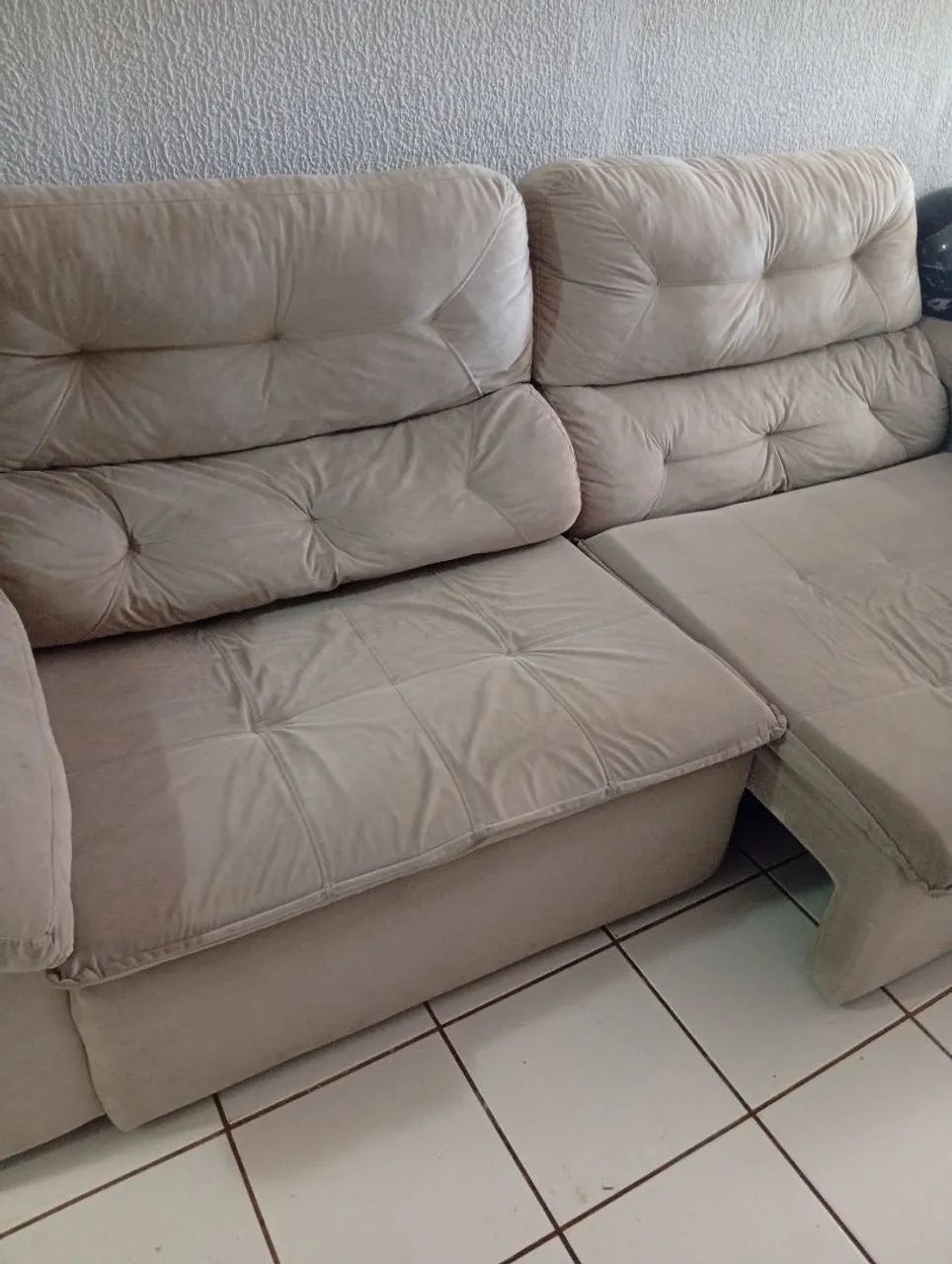 SOFÁ RETRÁTIL E RECLINÁVEL  - Foto 2