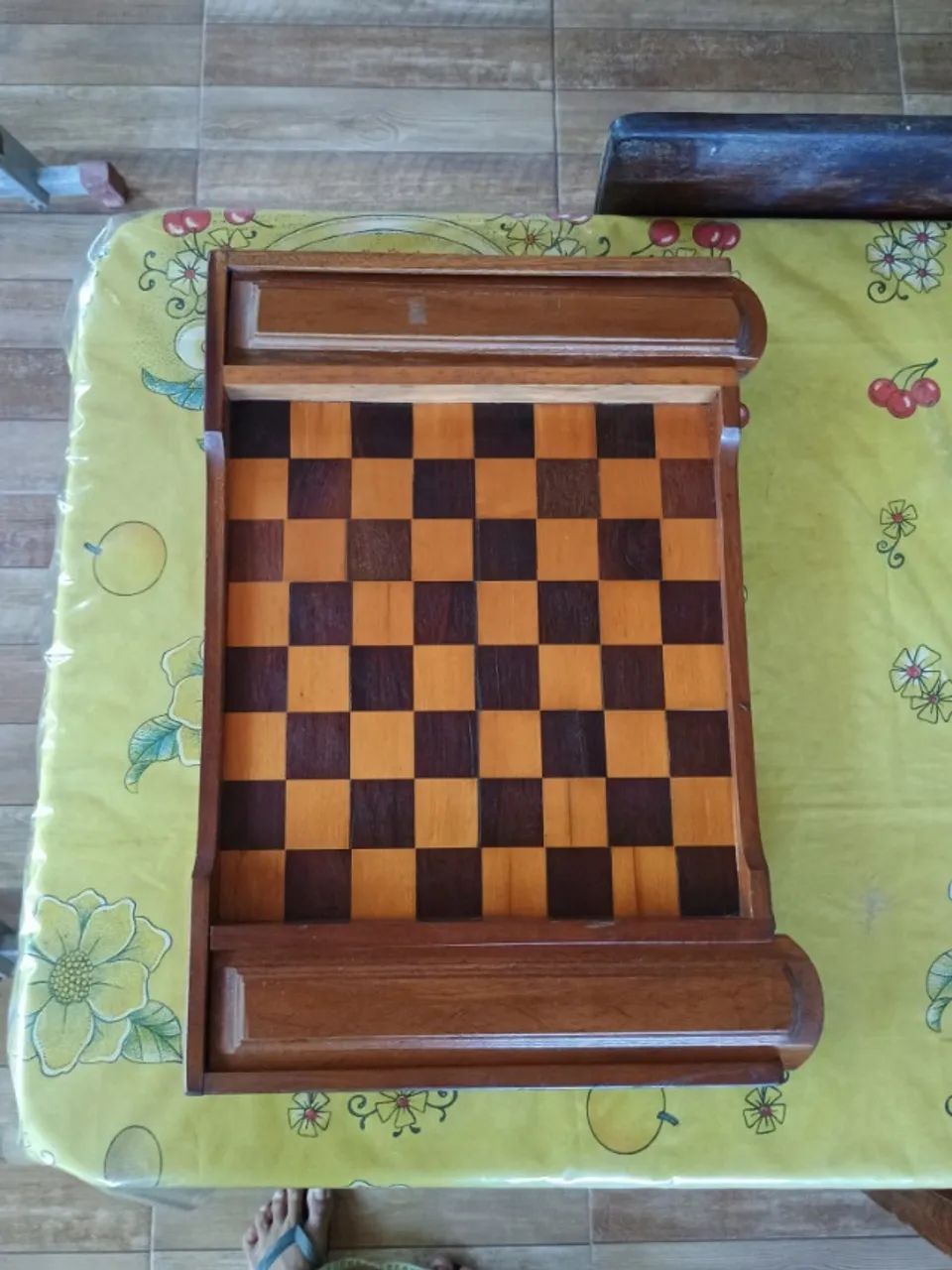 jogo. dama de madeira - Foto 4