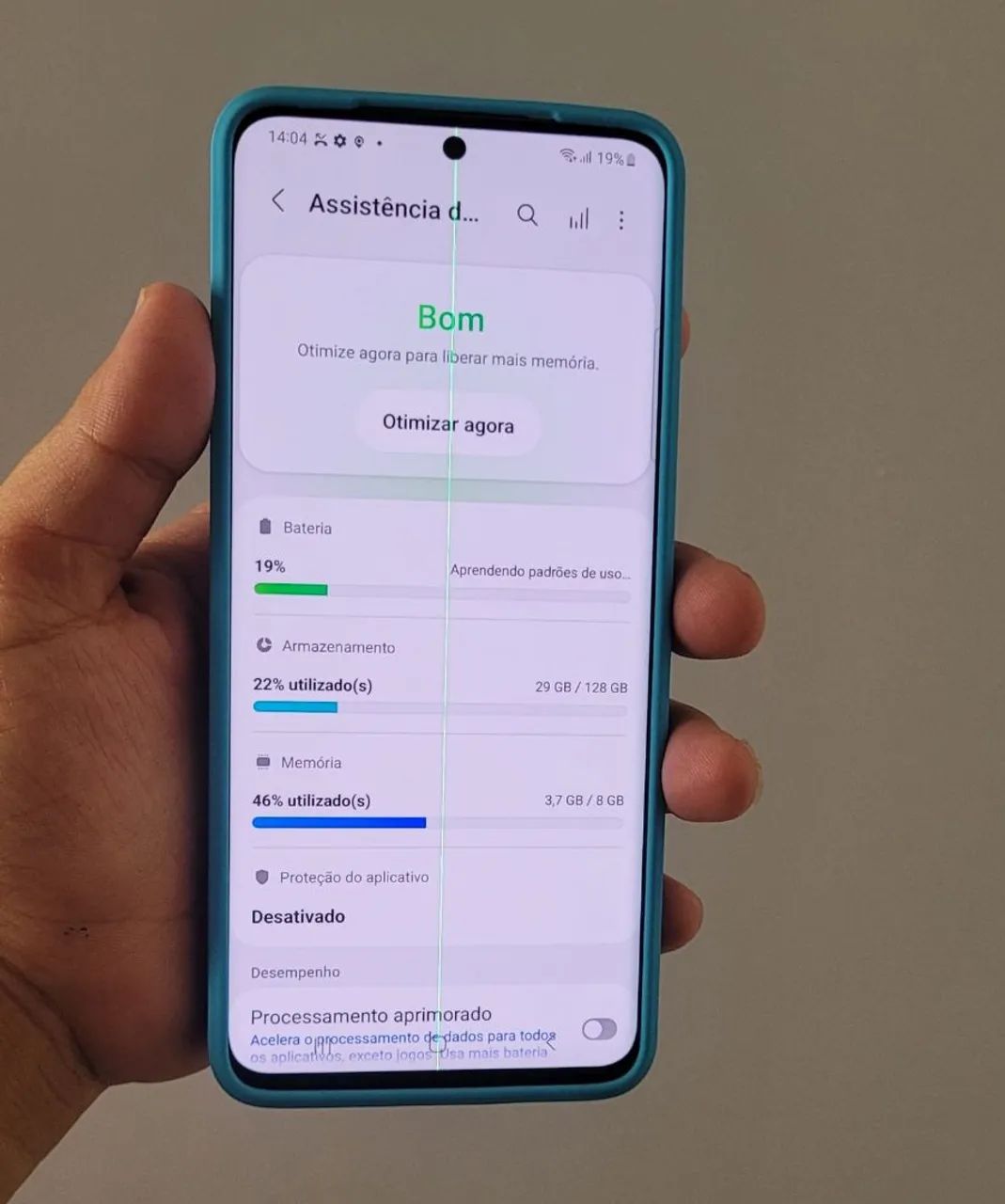 S20 nfc 128gb 8ram 1linha afeta nada zero todo original  - Foto 3