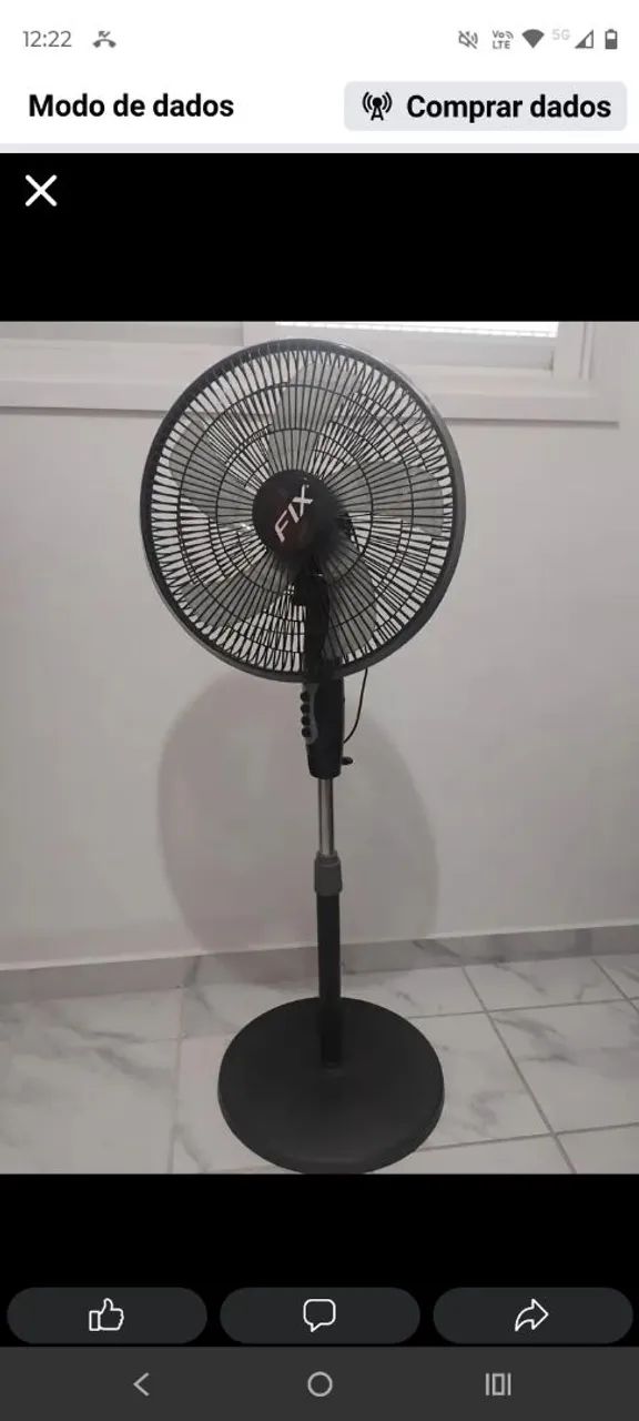 Ventilador pedestal 
