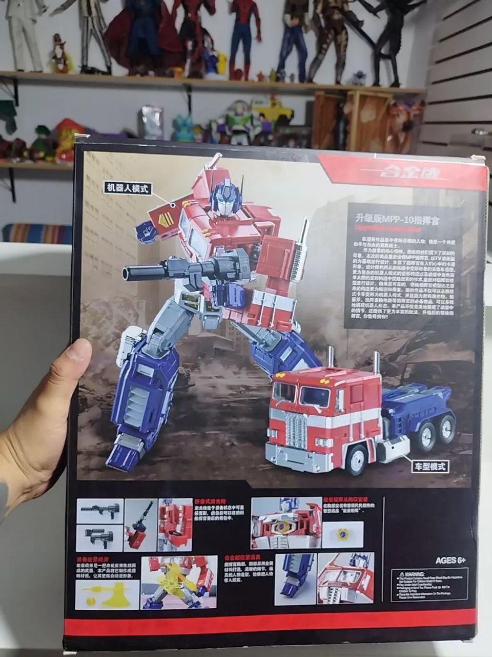 Boneco - Optimus prime  - Foto 4