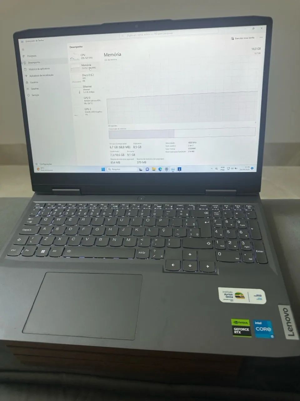 Notebook LENOVO LOQ I5 12th RTX2050  - Foto 2