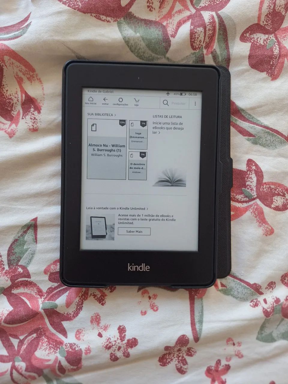 Kindle Paperwhite 6ª geração 