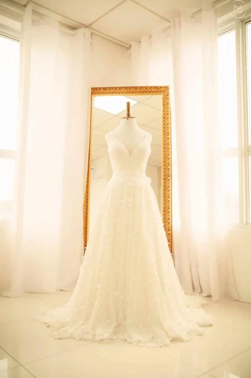 Vestido de noiva e daminha - Foto 3