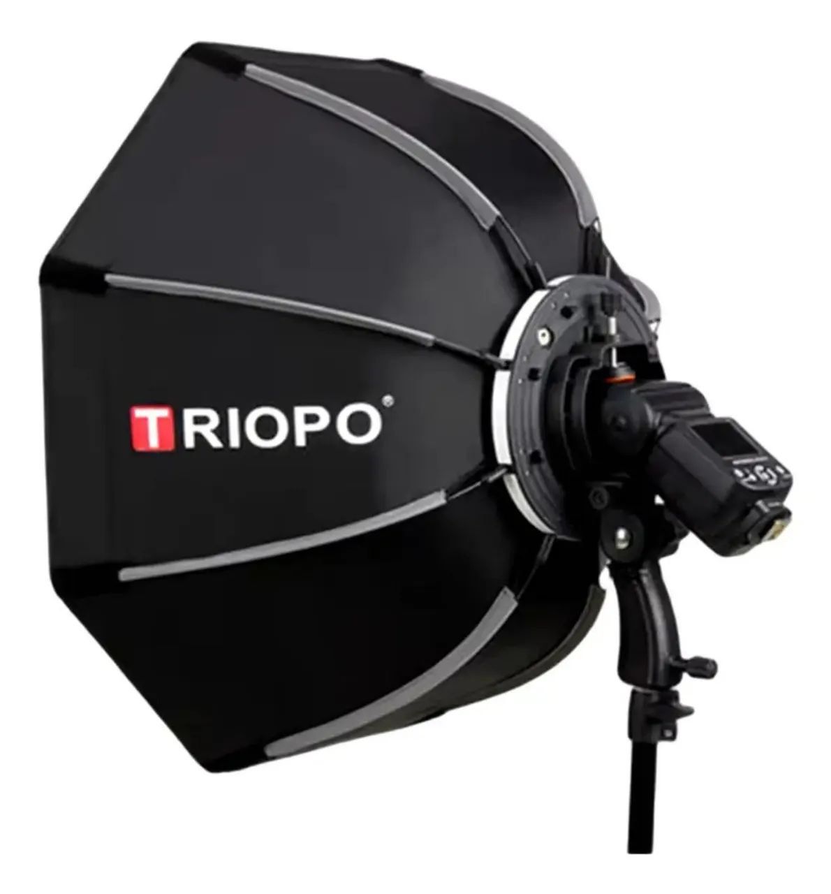 Octabox Triopo 65 Cm Speedlight Com Grid - Foto 2