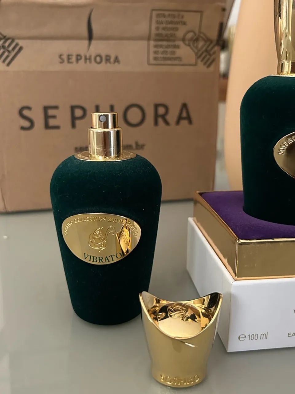 Perfume sospiro vibrato 100ml, sem caixa. - Foto 2