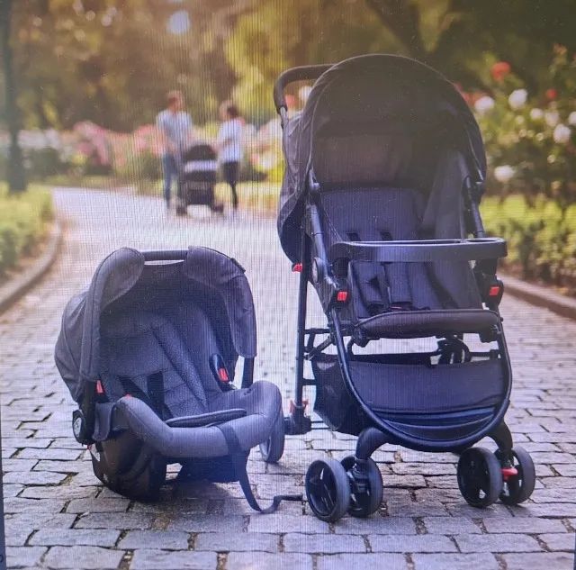 Carrinho de Bebe + Bebe Conforto - Foto 2