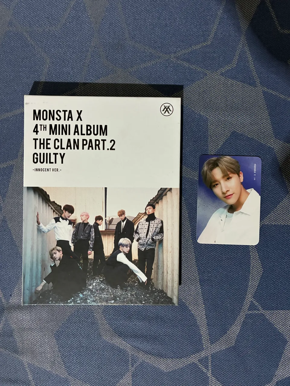 Photocard Minhyuk - Monsta X The Connect: Dejavu - Hobbies e