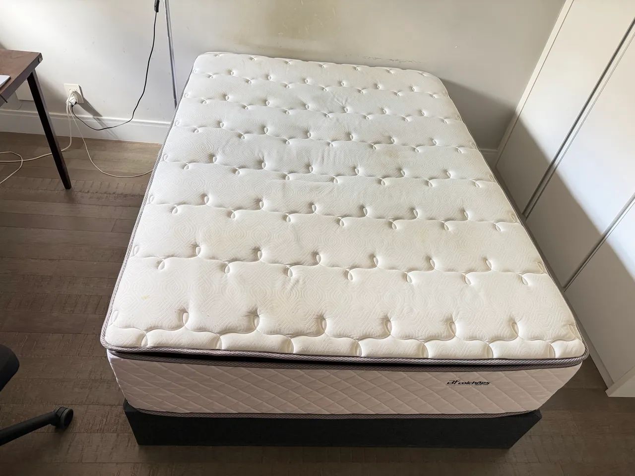 Colchão casal de molas ensacadas com pillow top extra conforto - BF Colchões - Foto 2