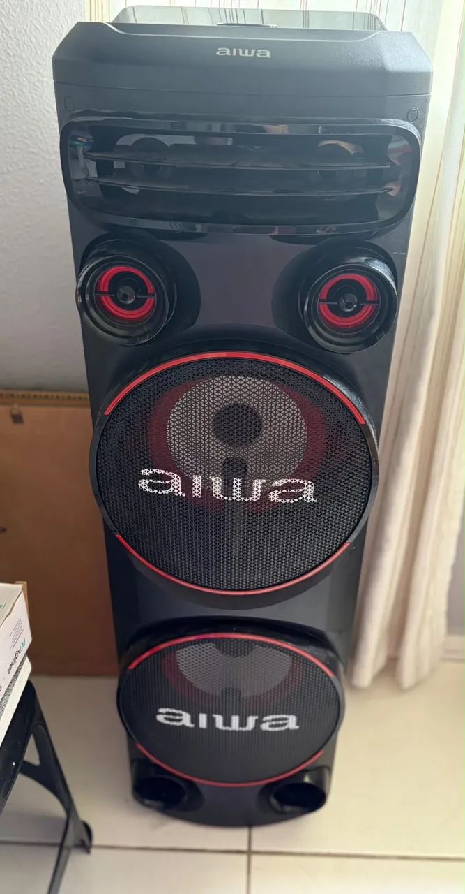 Caixa De Som Torre Aiwa 2300W - Foto 4