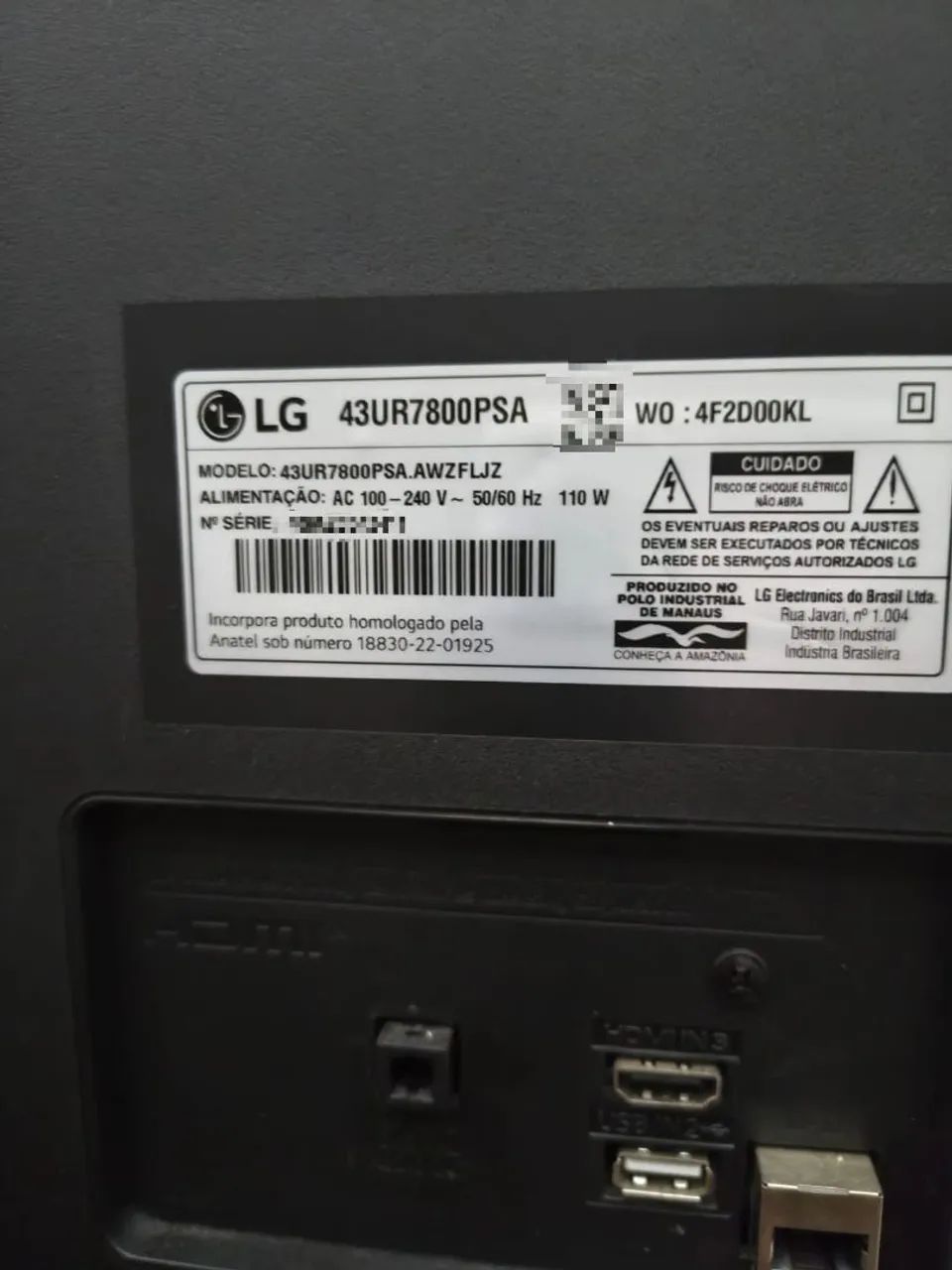 Tv LED LG 4k 43 polegadas  - Foto 3