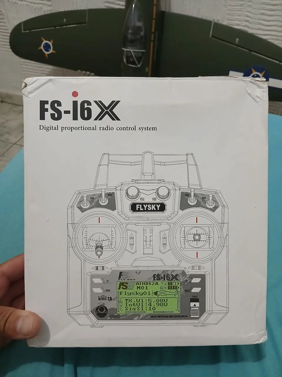 Radio Flysky FsI6X 10Ch - Foto 5