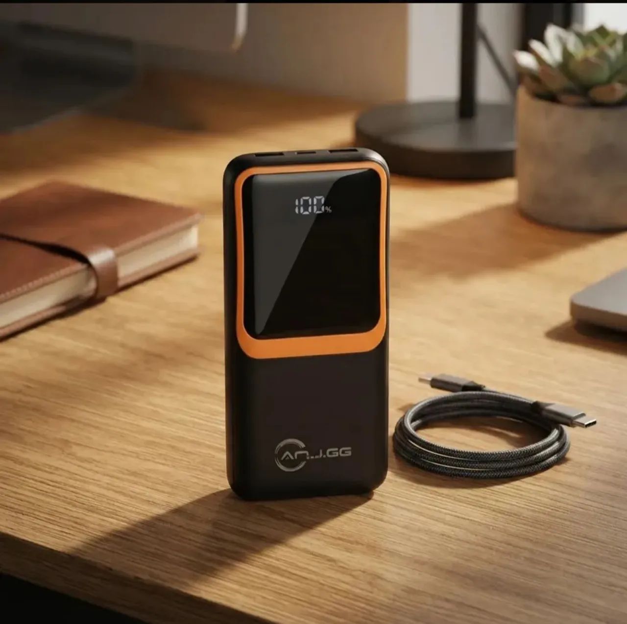 Carredor portátil de 20000mah 33w C/ Display Digital Portátil P/ Iphone E Android - Foto 5