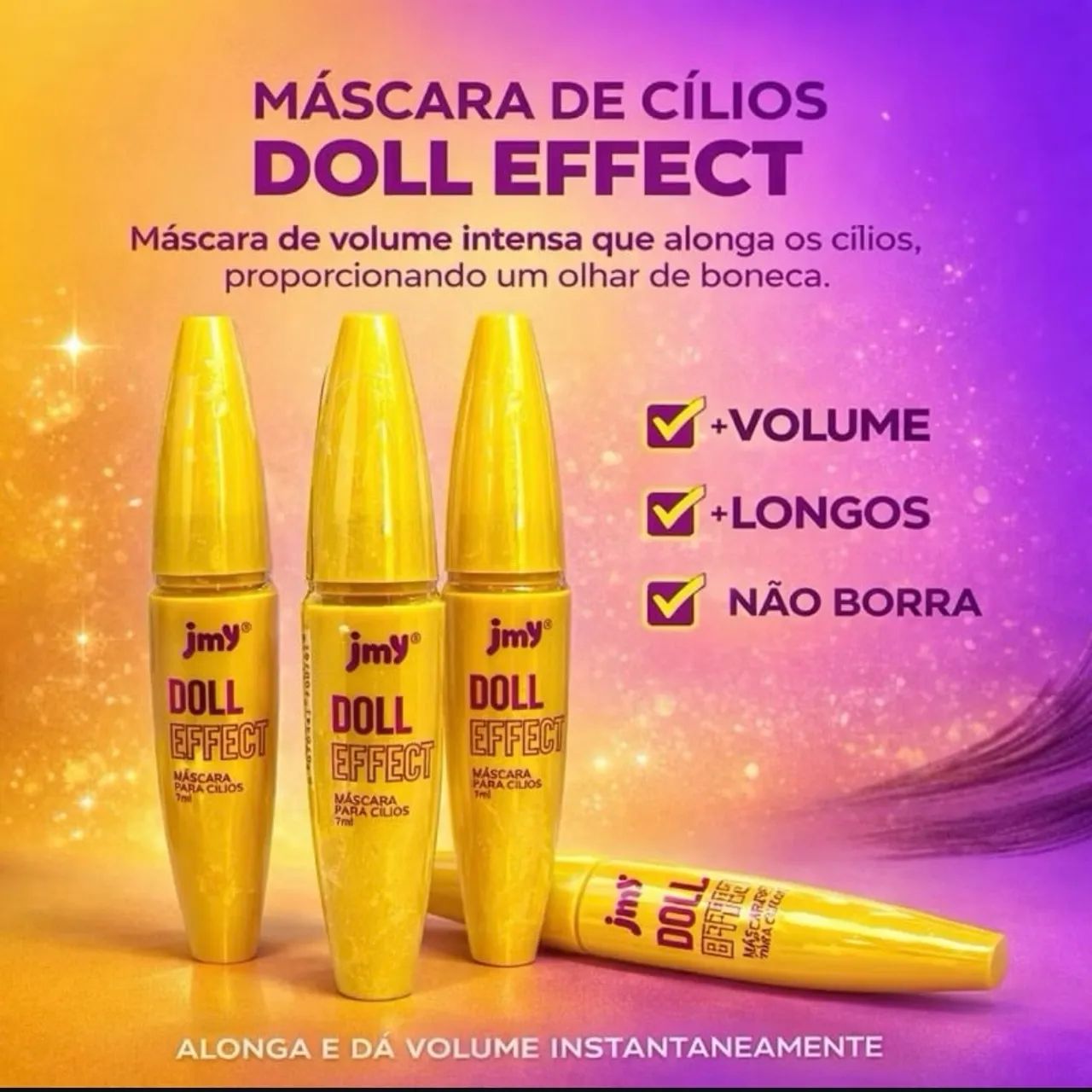 MÁSCARA DE CÍLIOS DOLL EFFECT - Foto 2