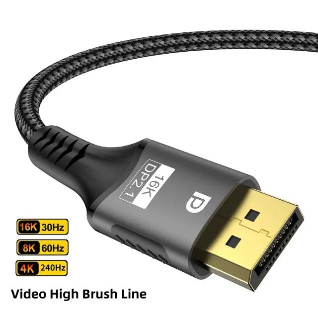 Cabo displayport 16K  Versão 2.1 - Foto 6