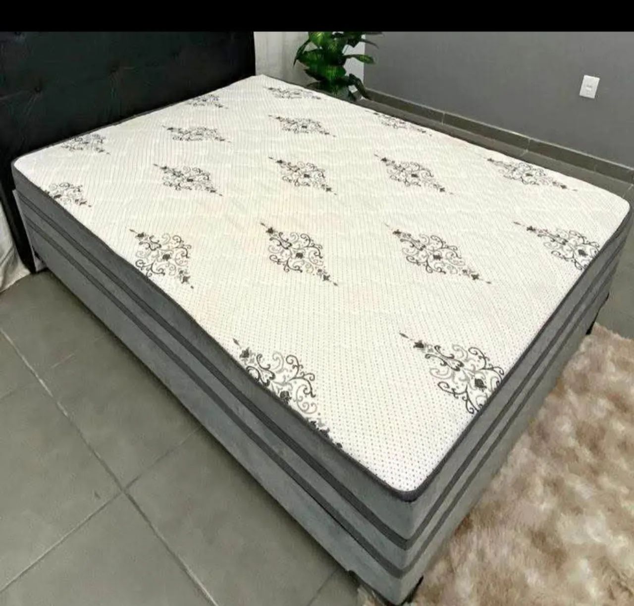 Cama box casal