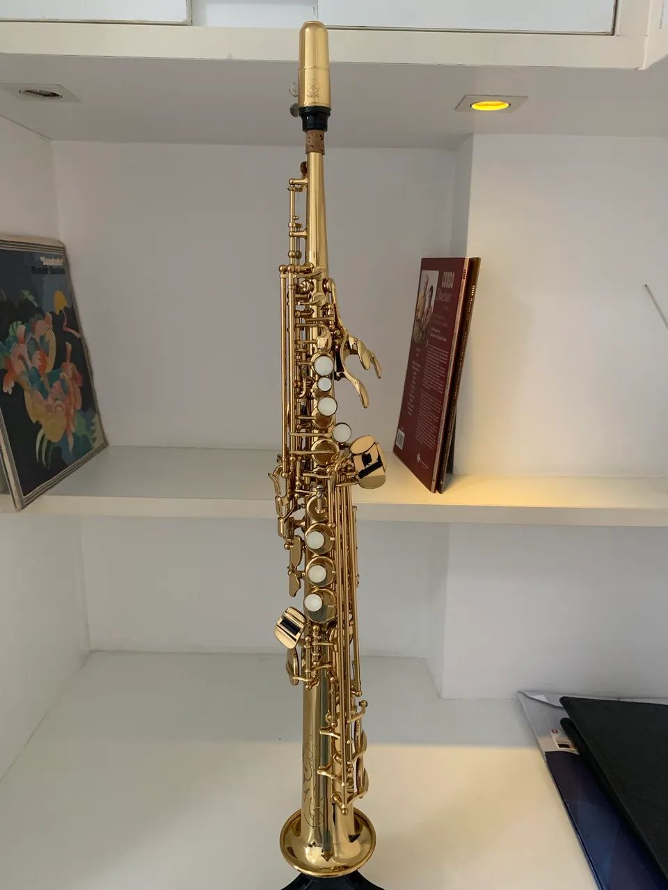 Sax Soprano yamaha YSS475 - Foto 2