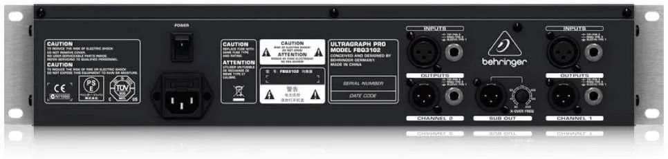 Equalizador Behringer Fbq3102 HD - Foto 3