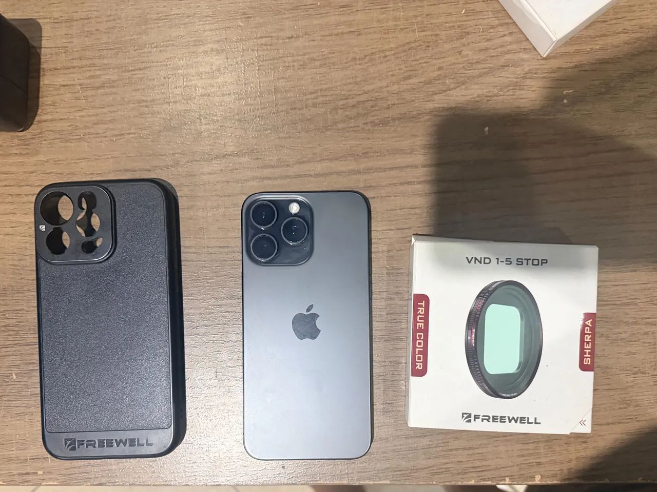IPHONE 15 pro max Com filtro Nd  - Foto 4