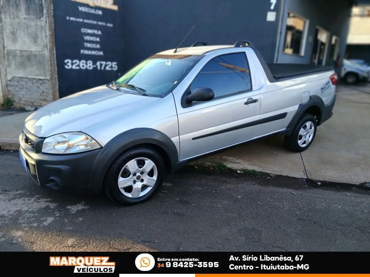 Fiat Strada Working Hard 1.4 Fire Flex 8V CS 2018 - Foto 2