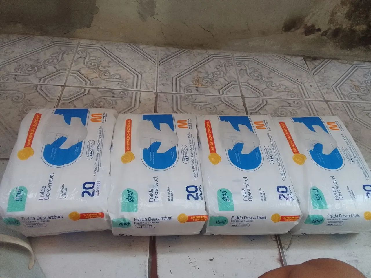 Frauda geriátrica kit com 6 pacotes promoção 