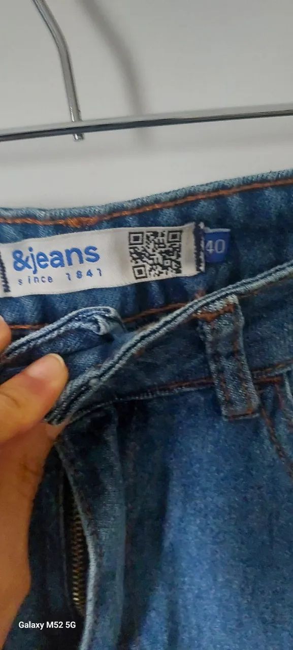 Calça Jeans Mom C&A tam.40 NOVA - Foto 5