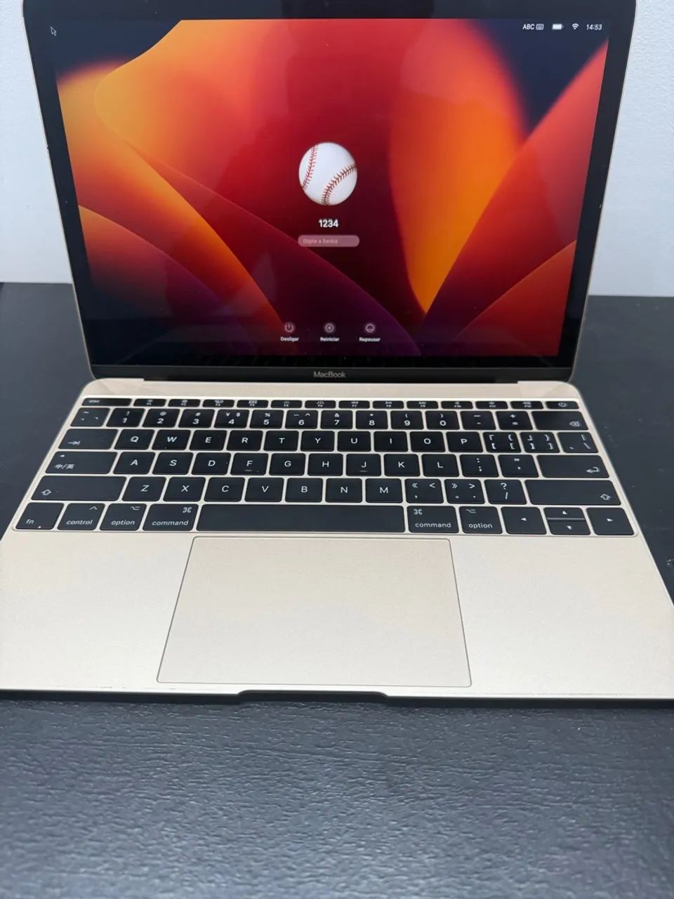 MacBook 2017 Dourado 