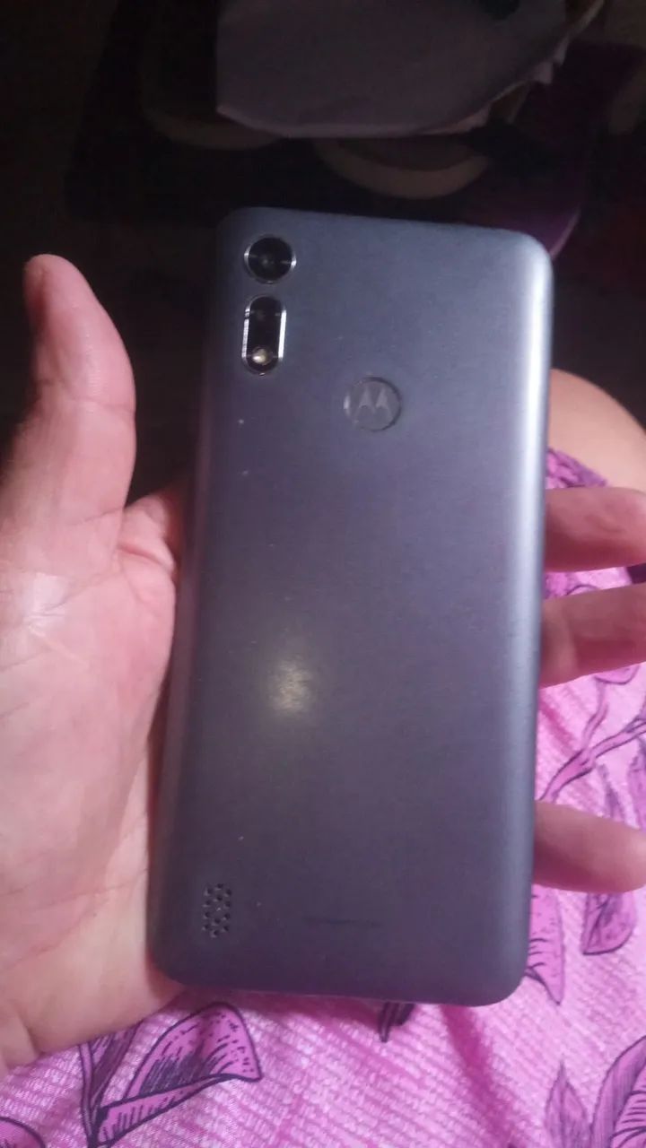 Celular Quebrado Motorola E6I Cinza Titanium  - Foto 2