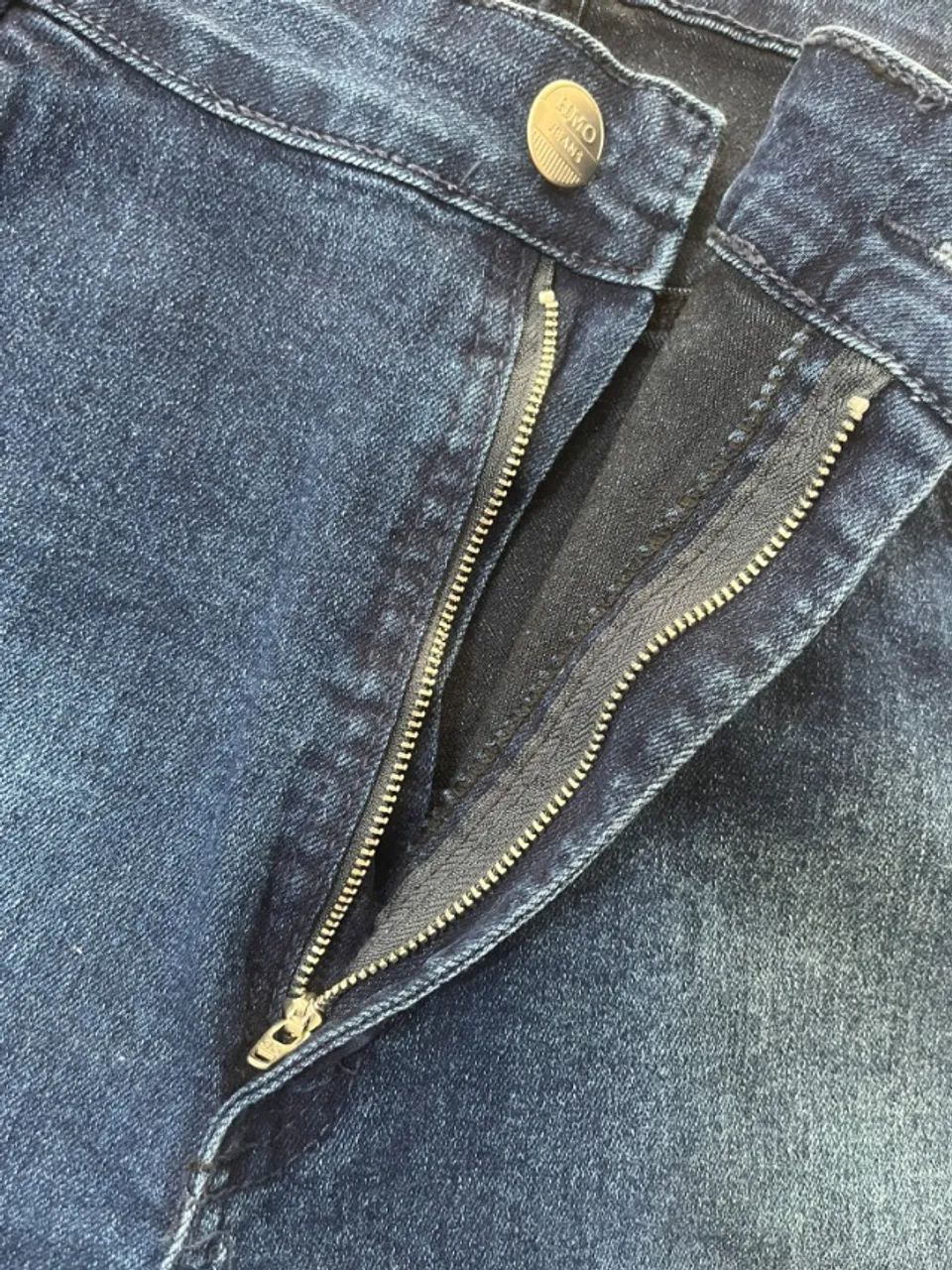 Bermuda Jeans Masculina Tamanho 54 - Semi Nova! - Foto 2