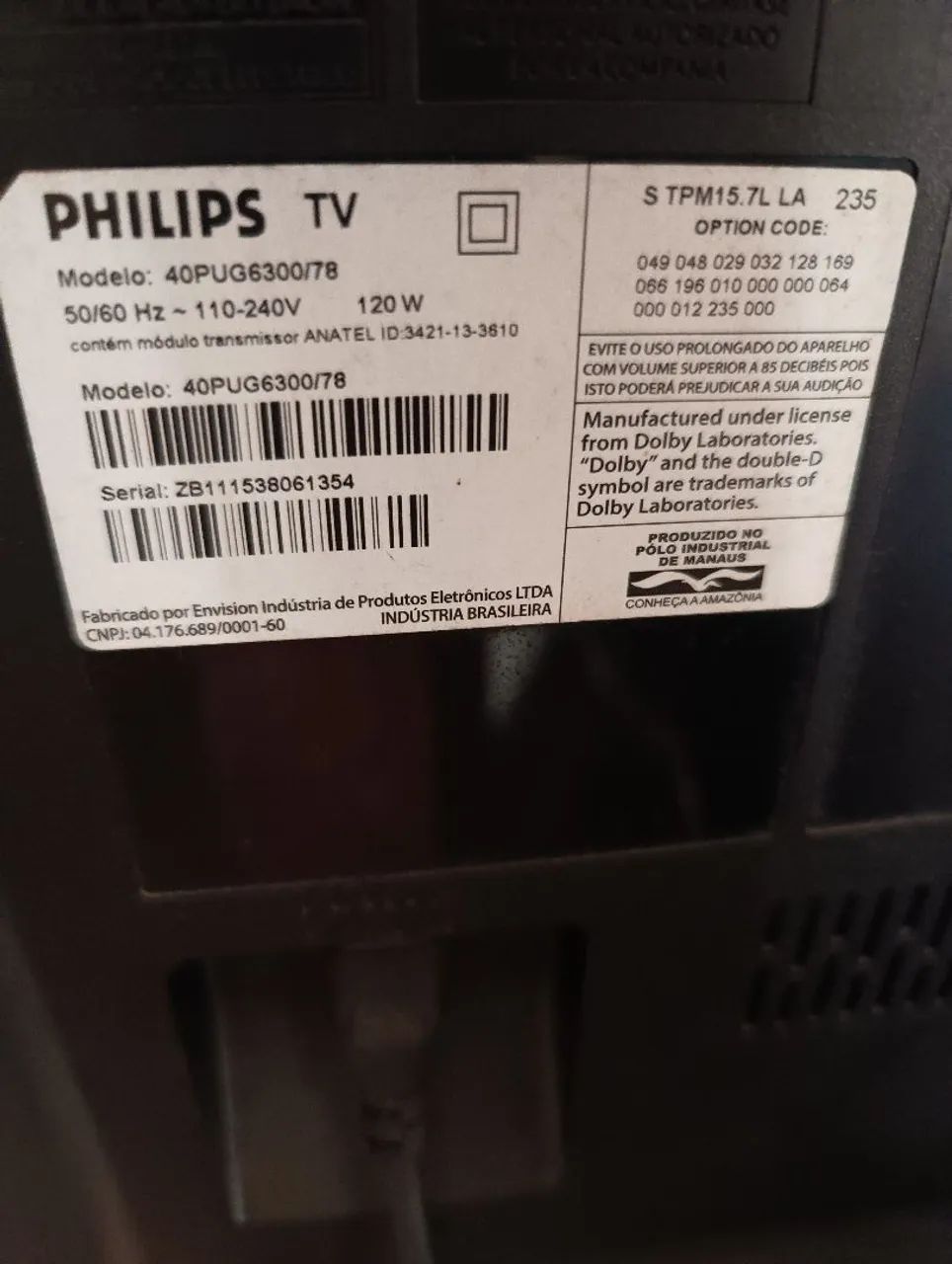 Smart Philips 40 polegadas  - Foto 3