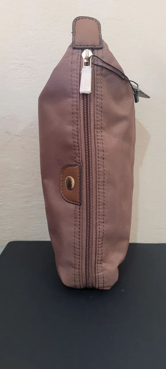 Necessaire Estilosa Marrom Nova - Foto 4