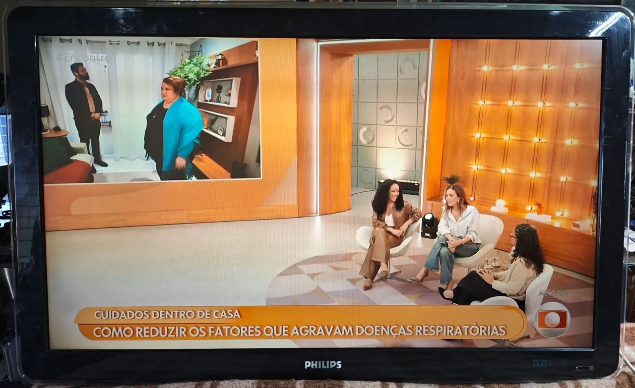 Tv Philips 42 polegadas LCD funcionando perfeitamente (NÃO É SMART) parcelo c/taxa
