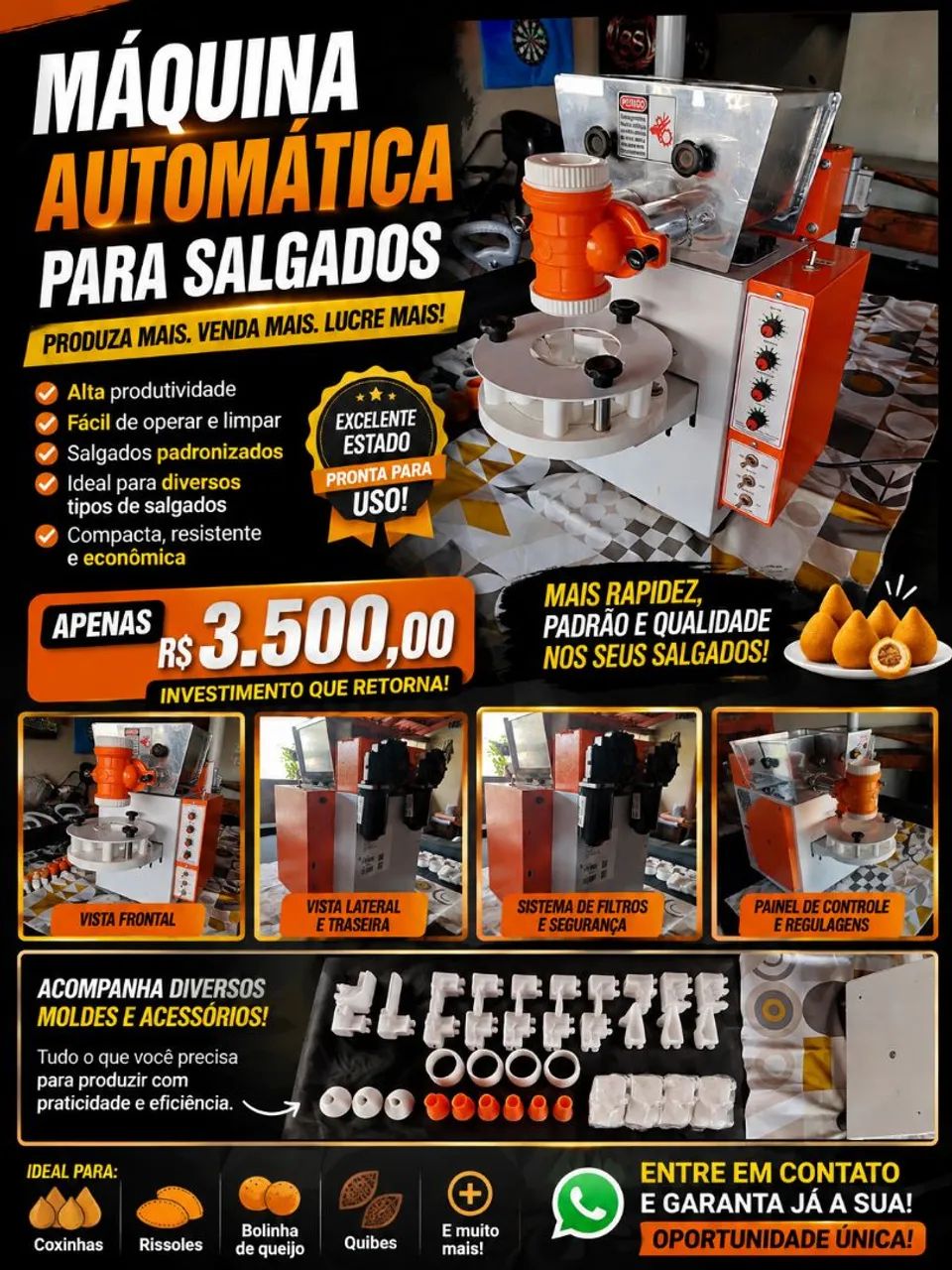 Máquina de salgado Máquina Compacta Print Mix