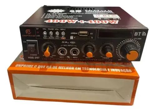 Amplificador BLUETOOTH 800w 
