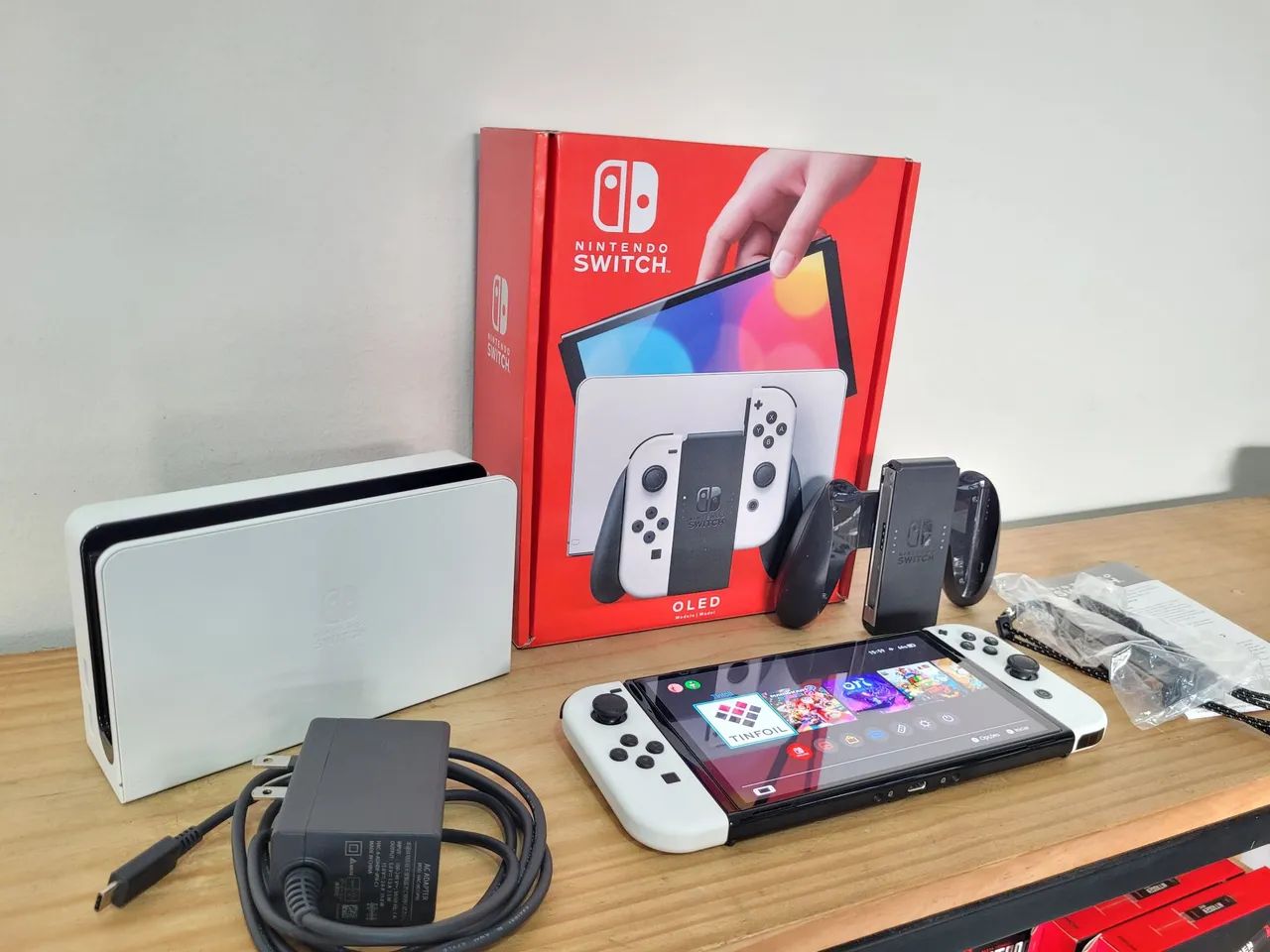 Nintendo Switch Oled Desbloqueado - Foto 3