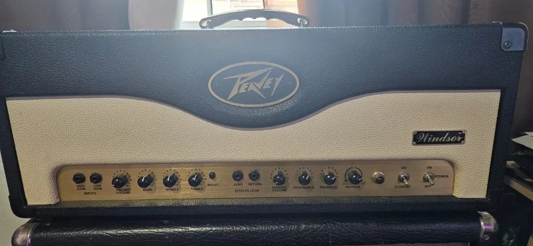 Peavey Cabeçote valvulado Windsor + Caixa Meteoro Wector - Foto 2