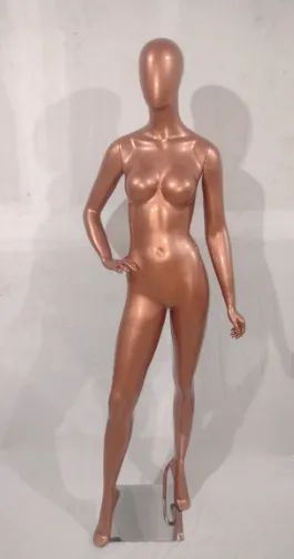 Manequim De Fibra Rose Gold