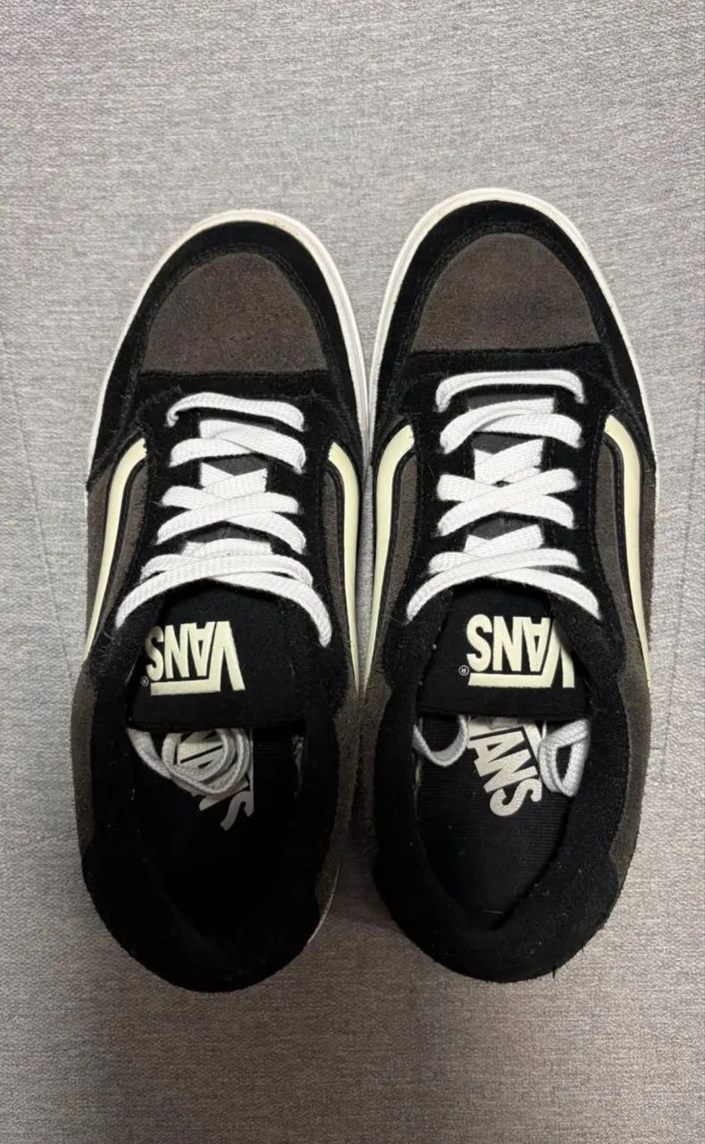 Tênis Vans Hylane 90s Preto e Marrom - Tam. 36 - Foto 4