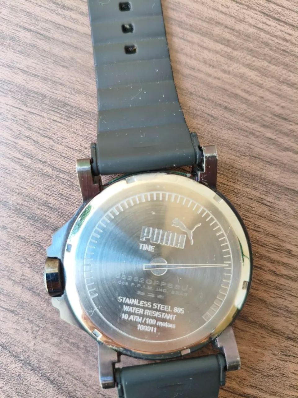 Relógio Puma Ultrasize Preto e Laranja, Original - Foto 5